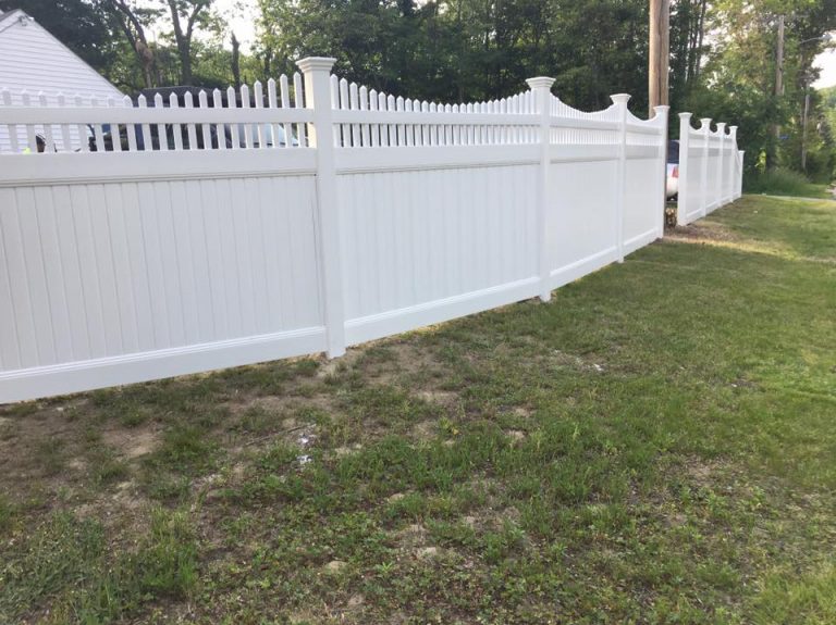 wooden picket fence residential